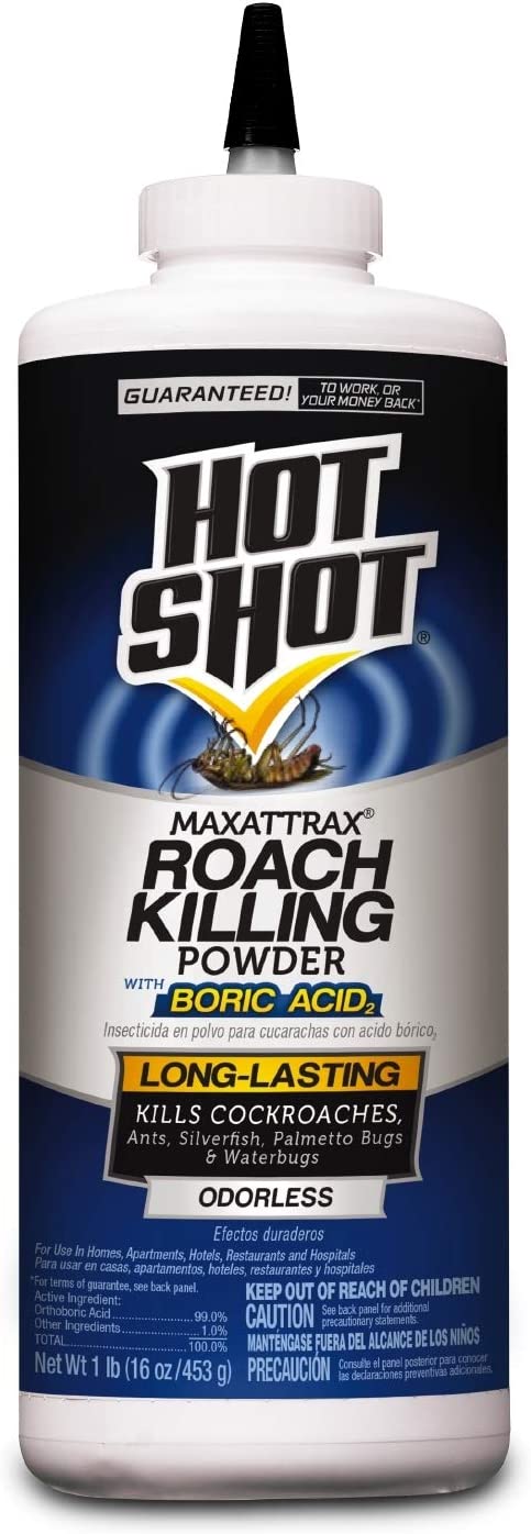 Hot Shot MaxAttrax Roach Killing Powder with Boric [...]