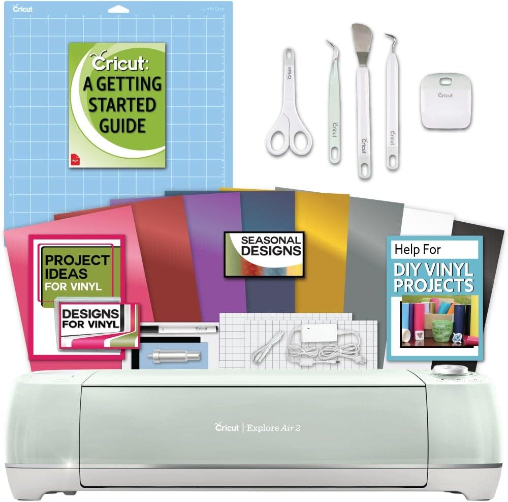 Cricut Explore Air 2 Machine with Vinyl Pack and [...]