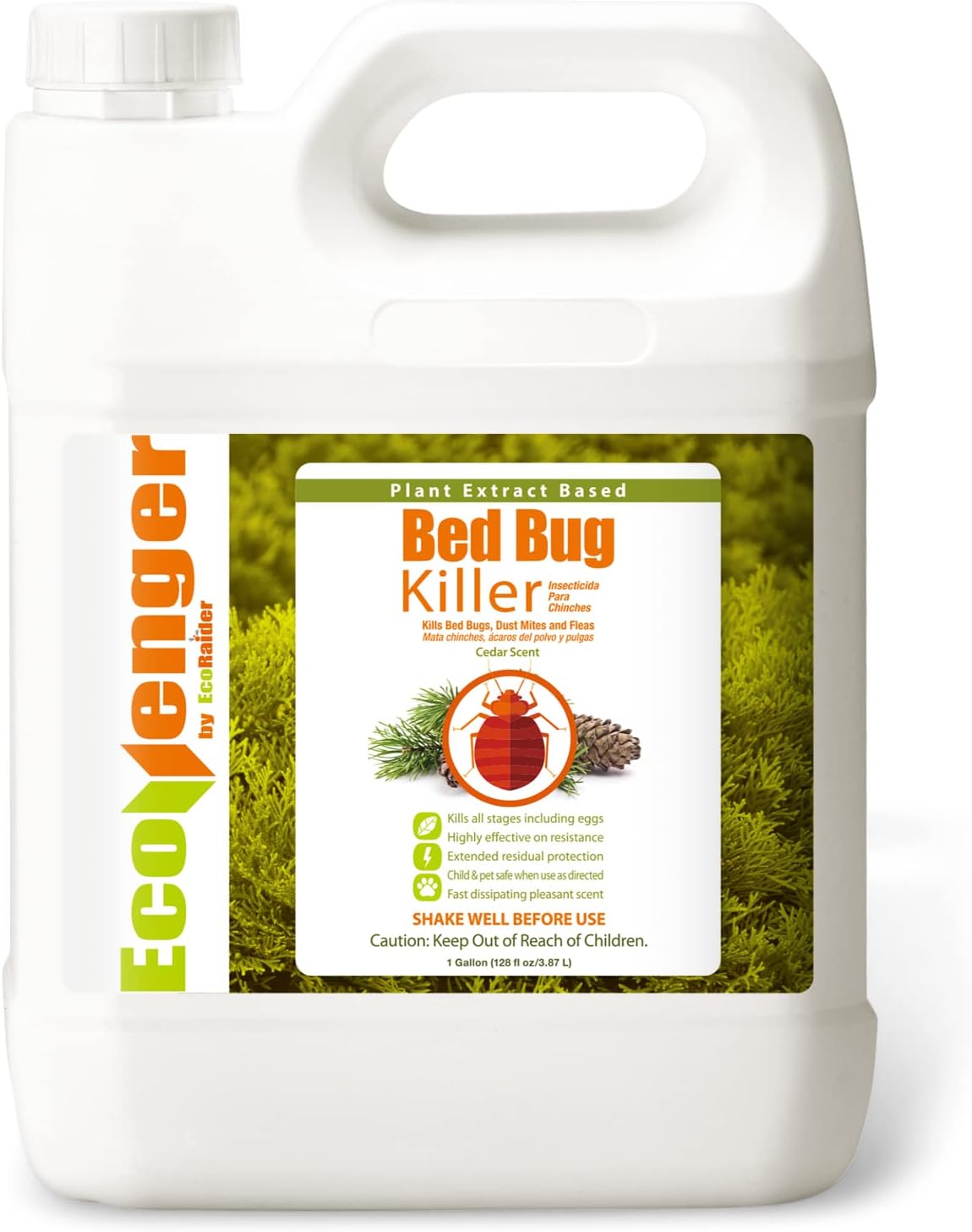 EcoRaider Bed Bug Killer Spray 1 Gallon Jug, Green + [...]