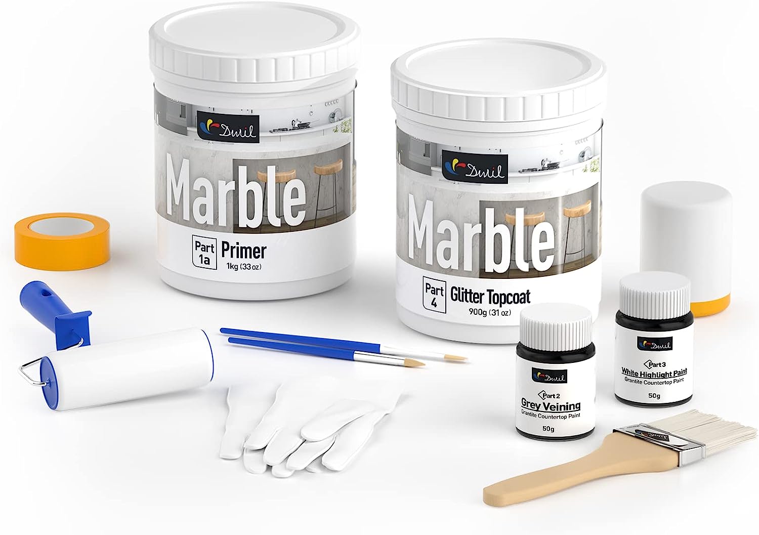 DWIL Marble Countertop Paint Kit - Transform Your [...]