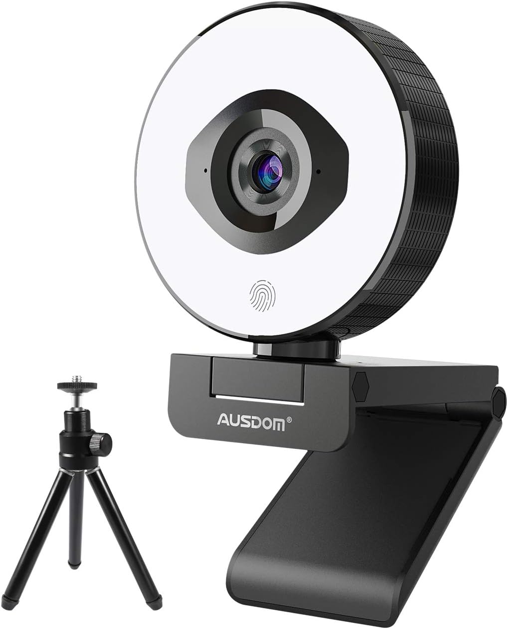 60fps 1080p Streaming Webcam with Ring Light, AUSDOM [...]