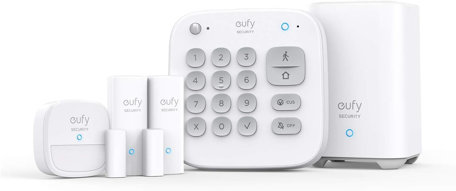 eufy Security 5-Piece Home Alarm Kit, Home Security [...]