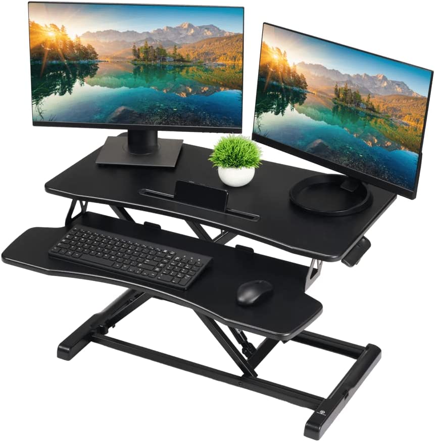 TechOrbits Standing Desk Converter - 37 Inch [...]
