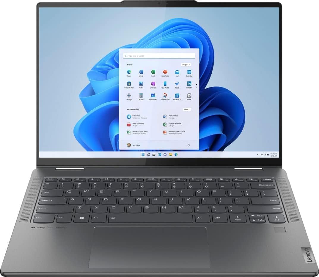 Lenovo 2023 Yoga 7 14” 2.2K IPS Touchscreen Laptop [...]