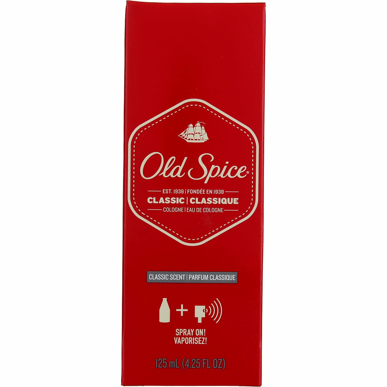 Old Spice Classic Cologne Spray - 4.25 Ounce (Value [...]