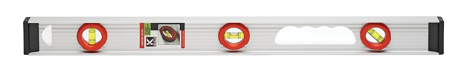 Kapro 130-62-24 Project I-Beam Level, 24-Inch, Silver