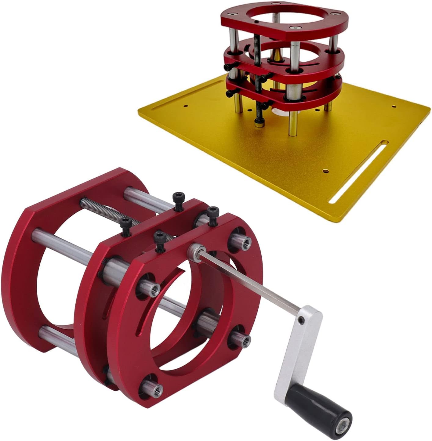 Router Lift, Metal Router Lift System Kit for Router [...]