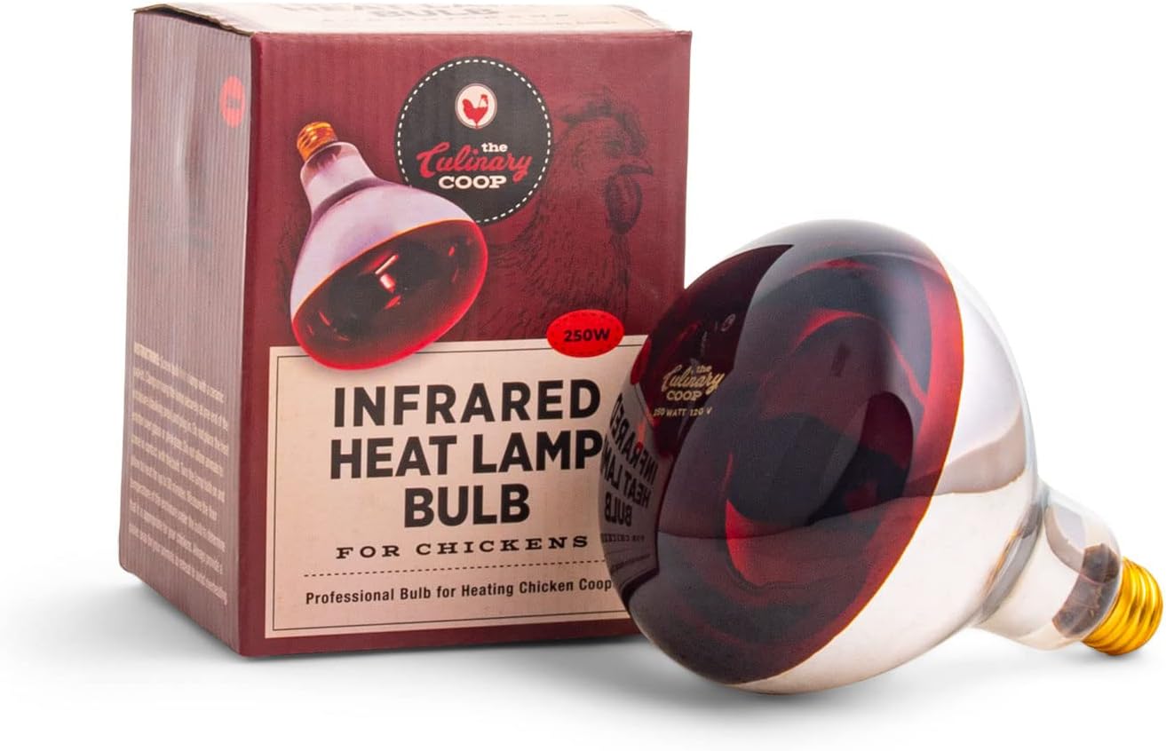 Culinary Coop Infrared Heat Lamp for Chicken Coop or [...]