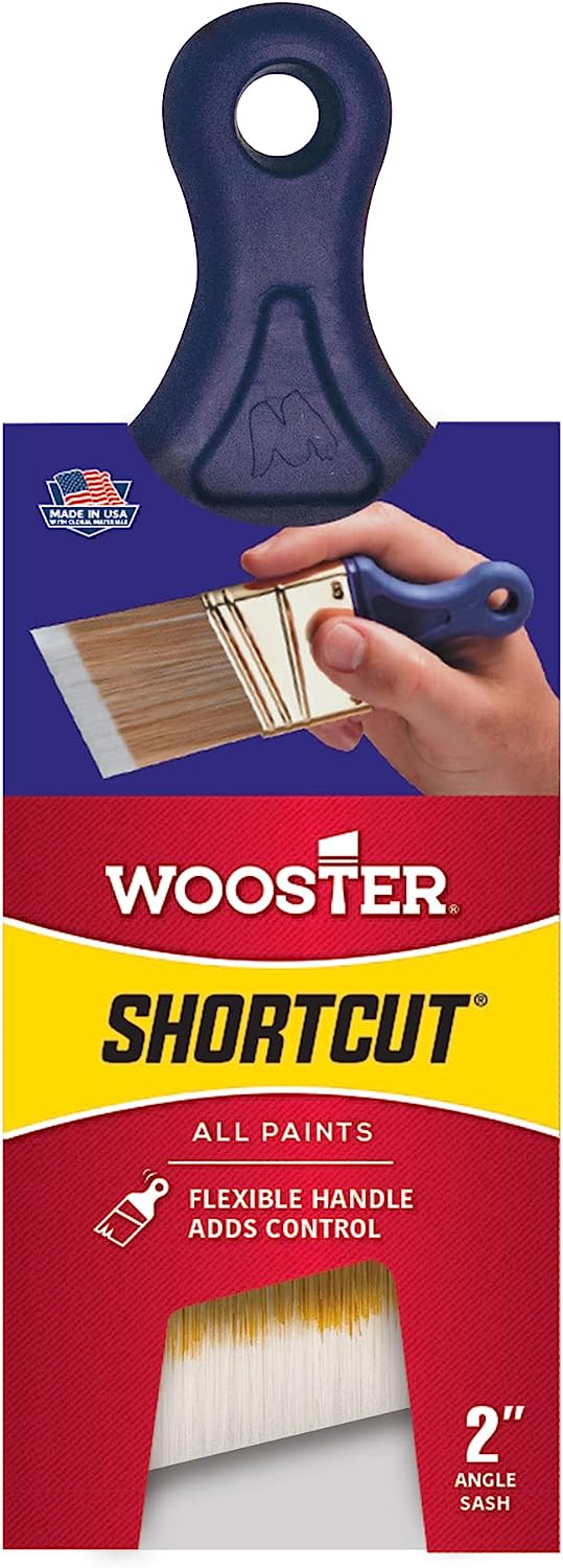 Wooster Brush Q3211-2 Shortcut Angle Sash Paintbrush, [...]