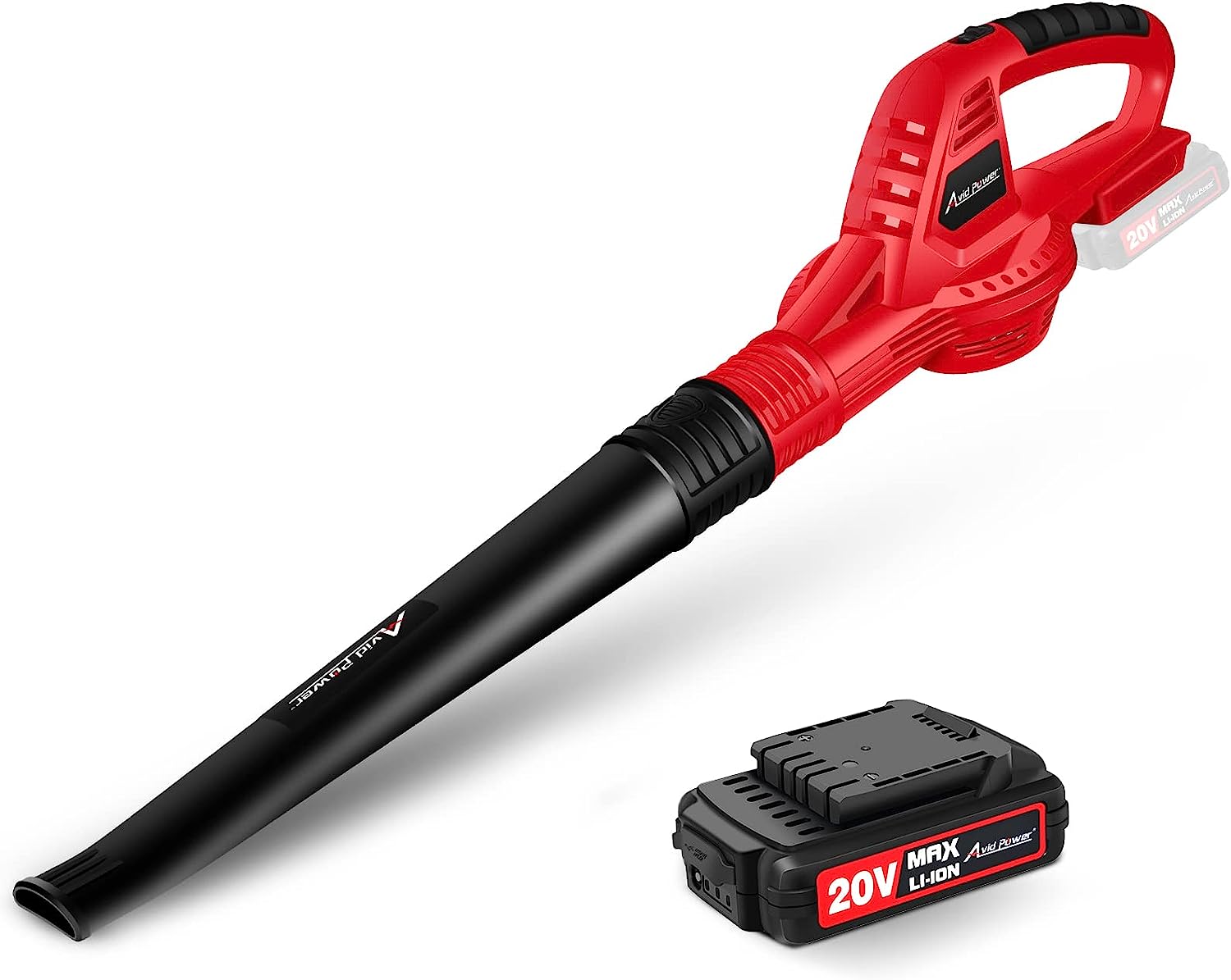 AVID POWER 20V Cordless Leaf Blower with 2.0Ah Battery [...]