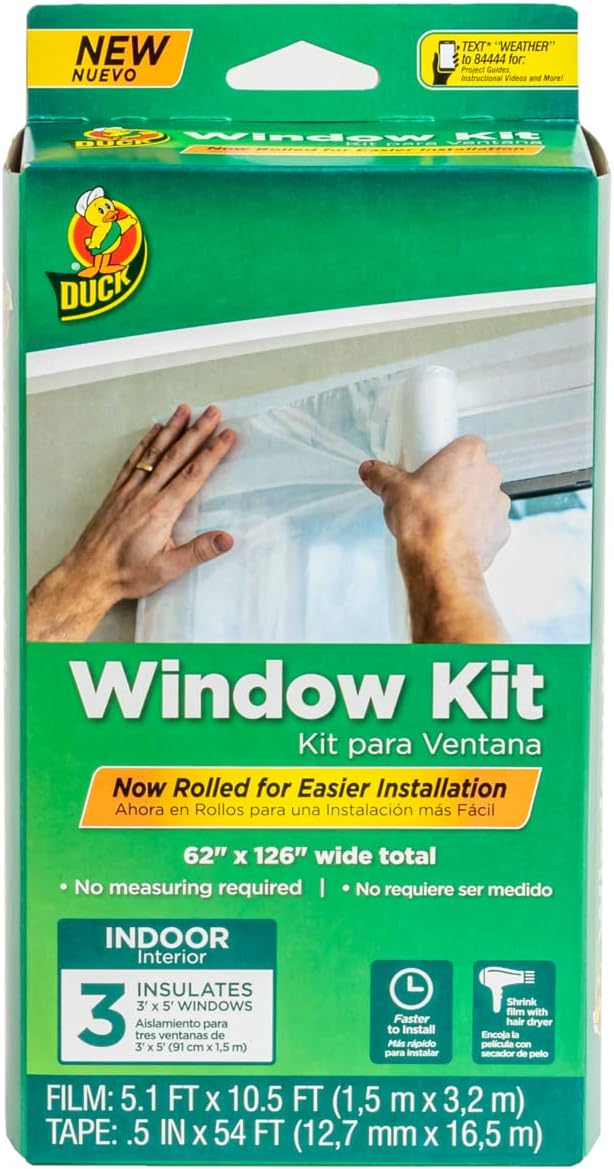 Duck Brand Rolled Window Insulation Kit for Indoor [...]