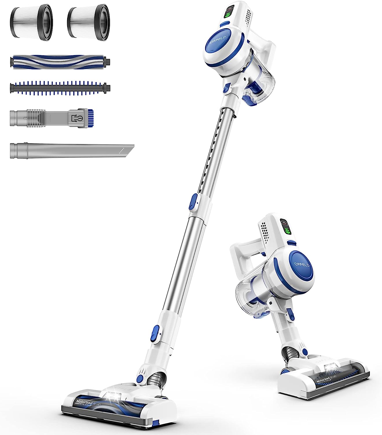 ORFELD Cordless Vacuum Cleaner, 22000Pa Powerful [...]