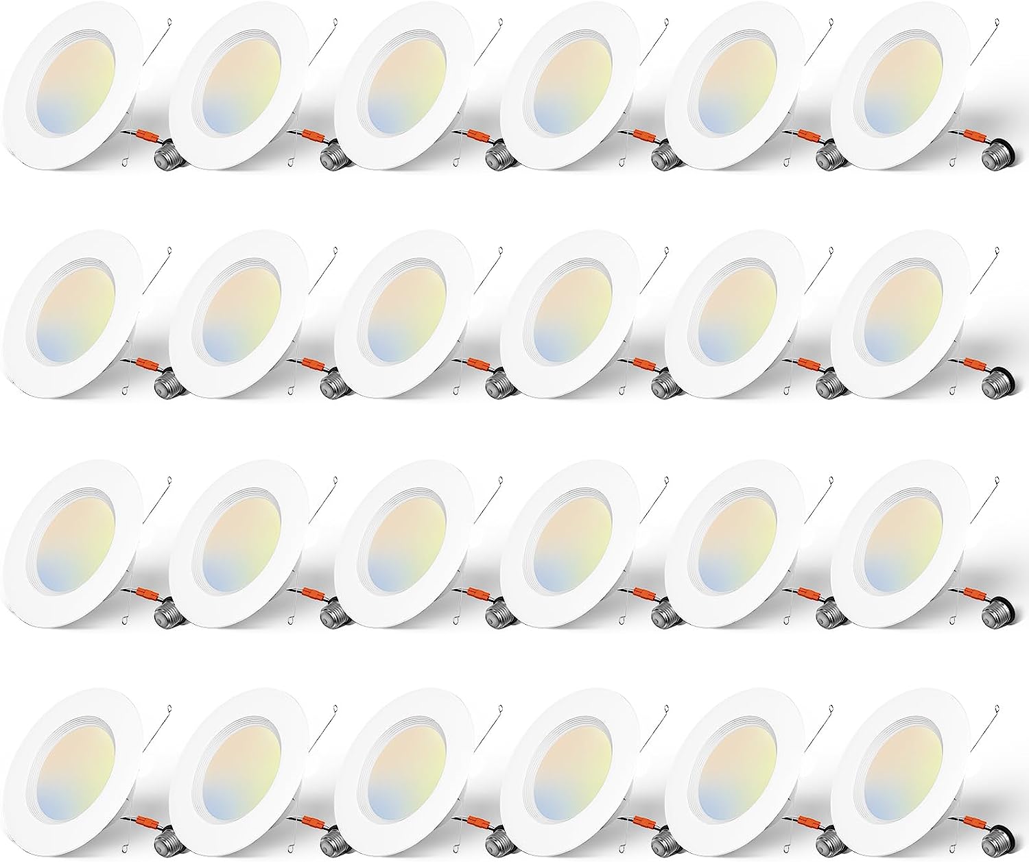 Amico 24 Pack 5/6 inch 5CCT LED Recessed Lighting, [...]