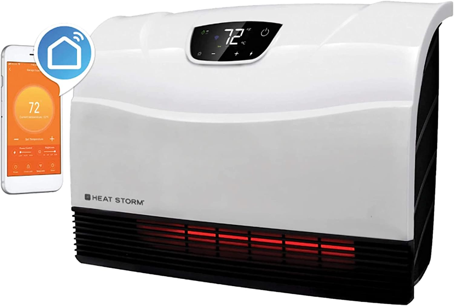 Heat Storm HS-1500-PHX-WIFI Infrared Heater, Wifi Wall [...]