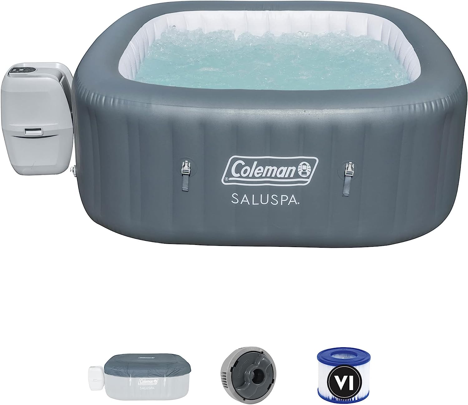 Coleman 15442-BW SaluSpa 4 Person Portable Inflatable [...]