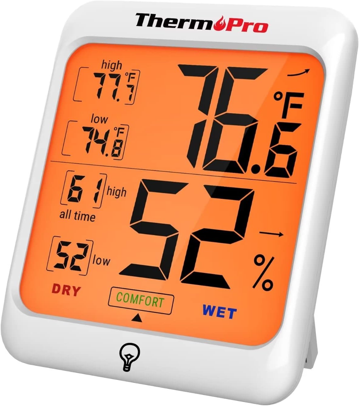 ThermoPro TP53 Digital Hygrometer Indoor Thermometer [...]