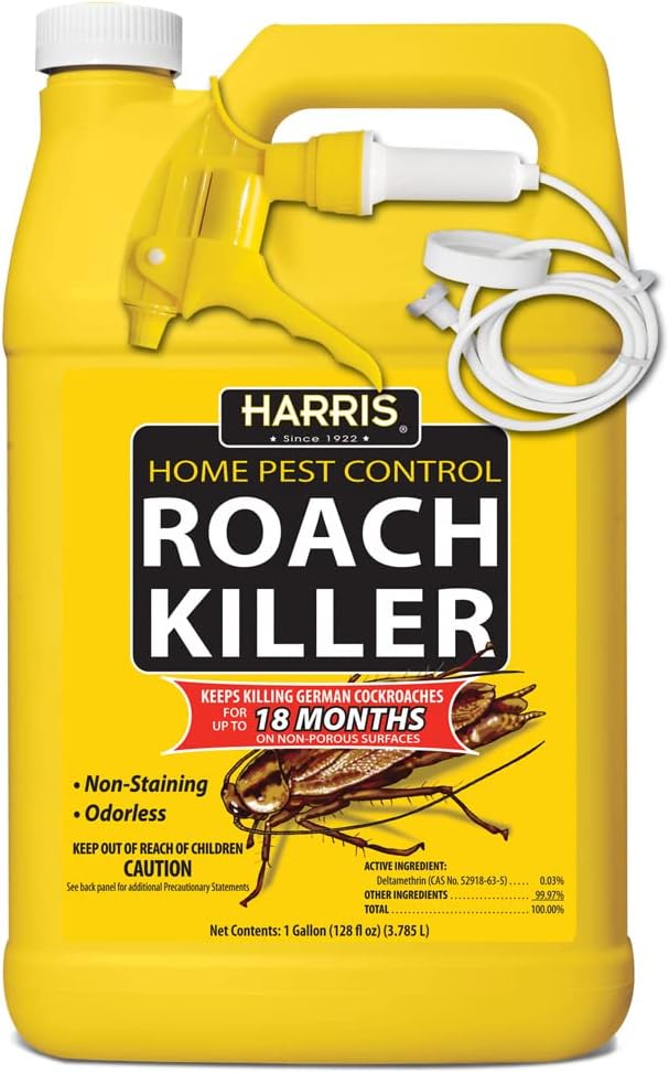 Harris Roach Killer, Liquid Spray with Odorless and [...]