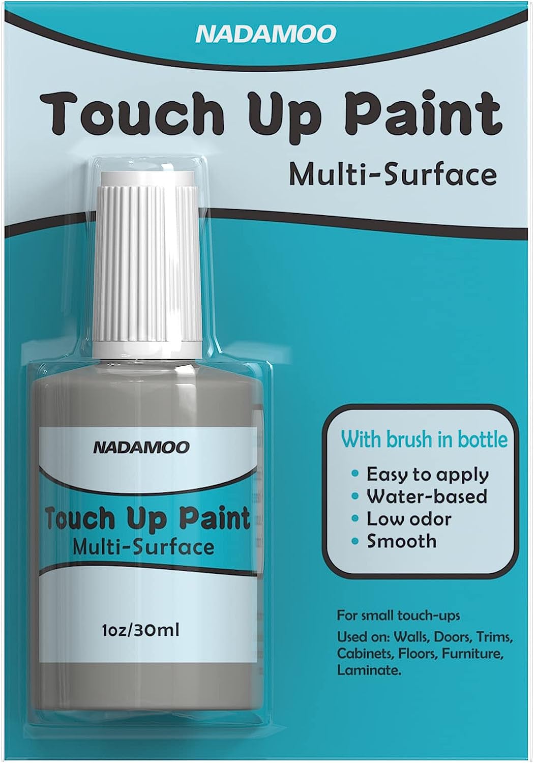 NADAMOO Light Gray Multi Surface Touch Up Paint, [...]