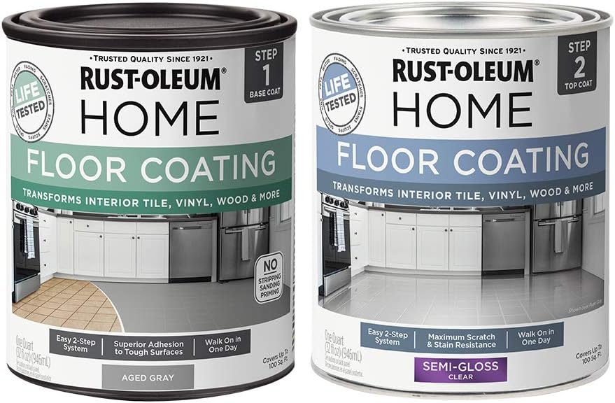 Rust-Oleum 367600 Home Interior Floor Coating Kit, [...]