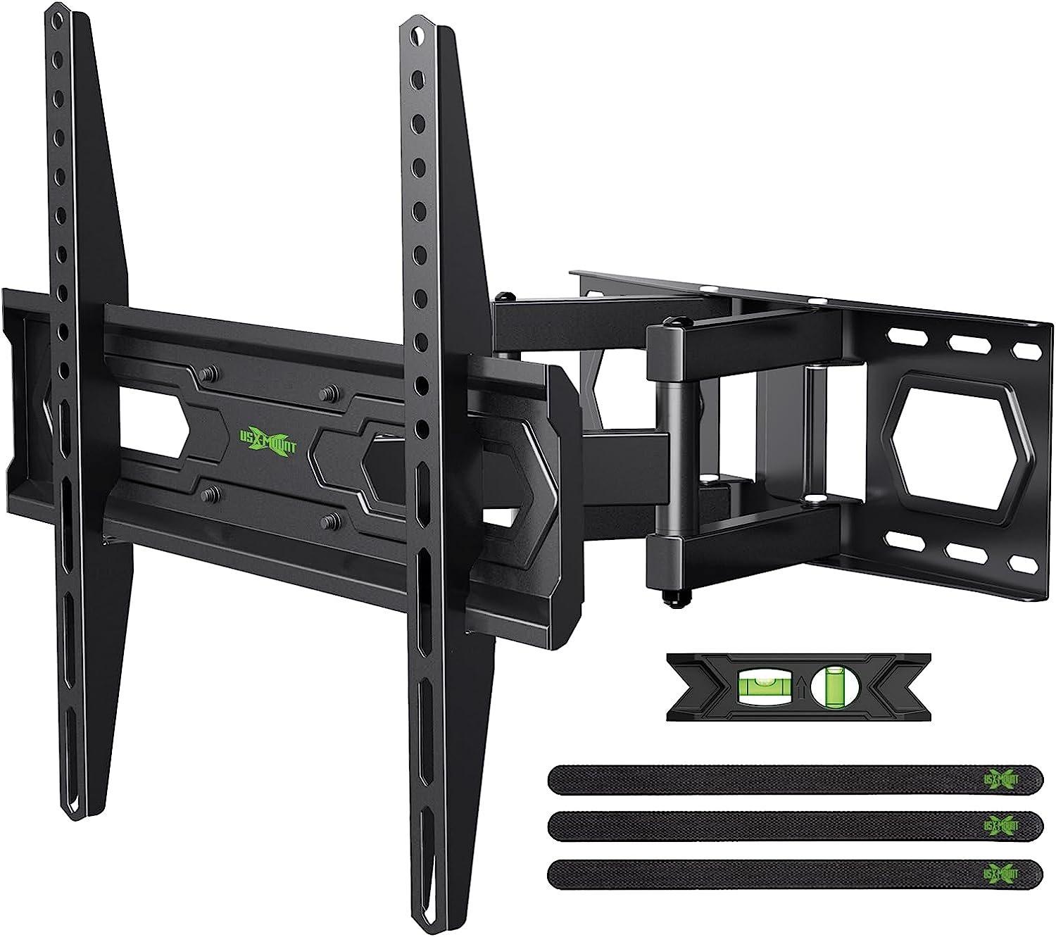 USX MOUNT Full Motion TV Wall Mount for Most 32