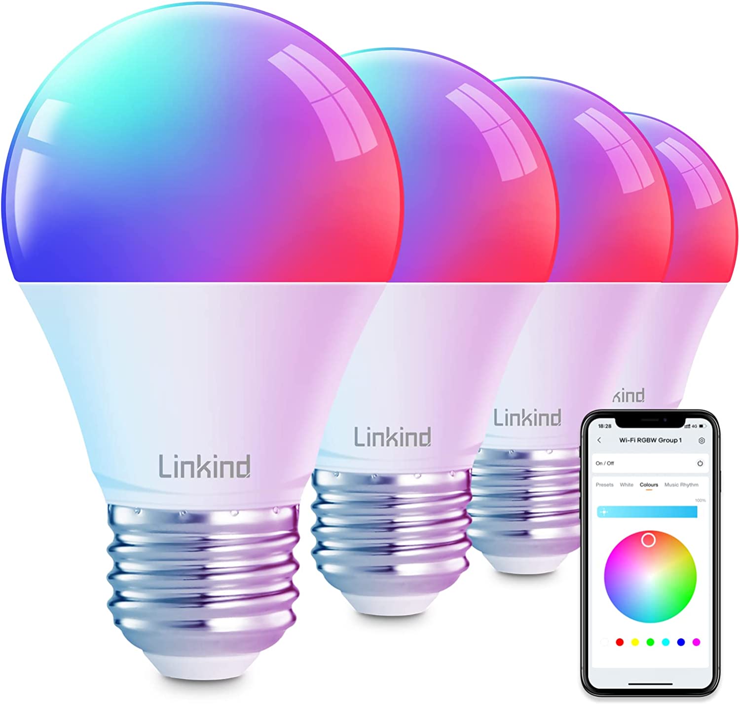 Linkind Smart Light Bulbs, Smart Bulb That Work with [...]