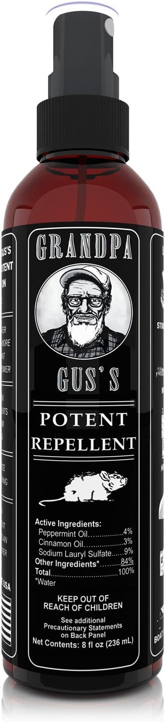 Grandpa Gus's Mouse Rodent Repellent, Peppermint & [...]
