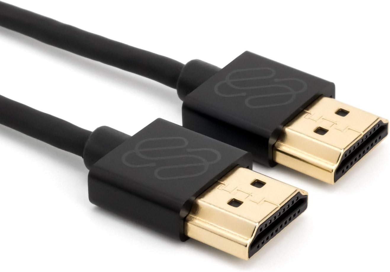 Sewell Thin Black High Speed HDMI Cable 6ft, Dolby [...]