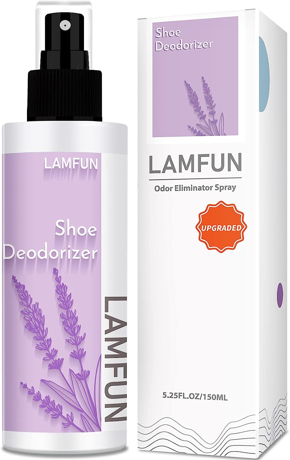 Shoe Odor Eliminator, Lamfun Deodorant Spray for [...]