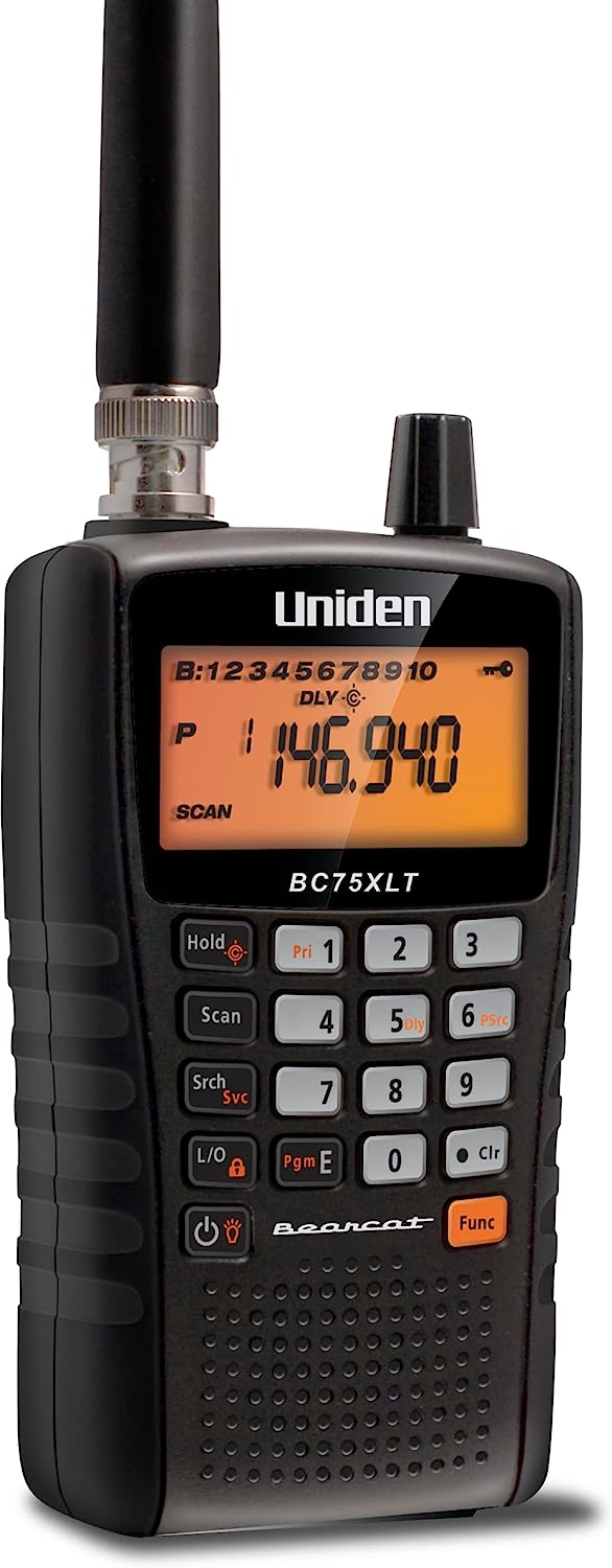 Uniden Bearcat BC75XLT Handheld Scanner, 300 Channels, [...]