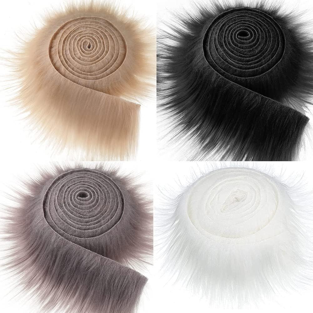Faux Fur Ribbon Soft Fur Trim Fabric Roll for [...]