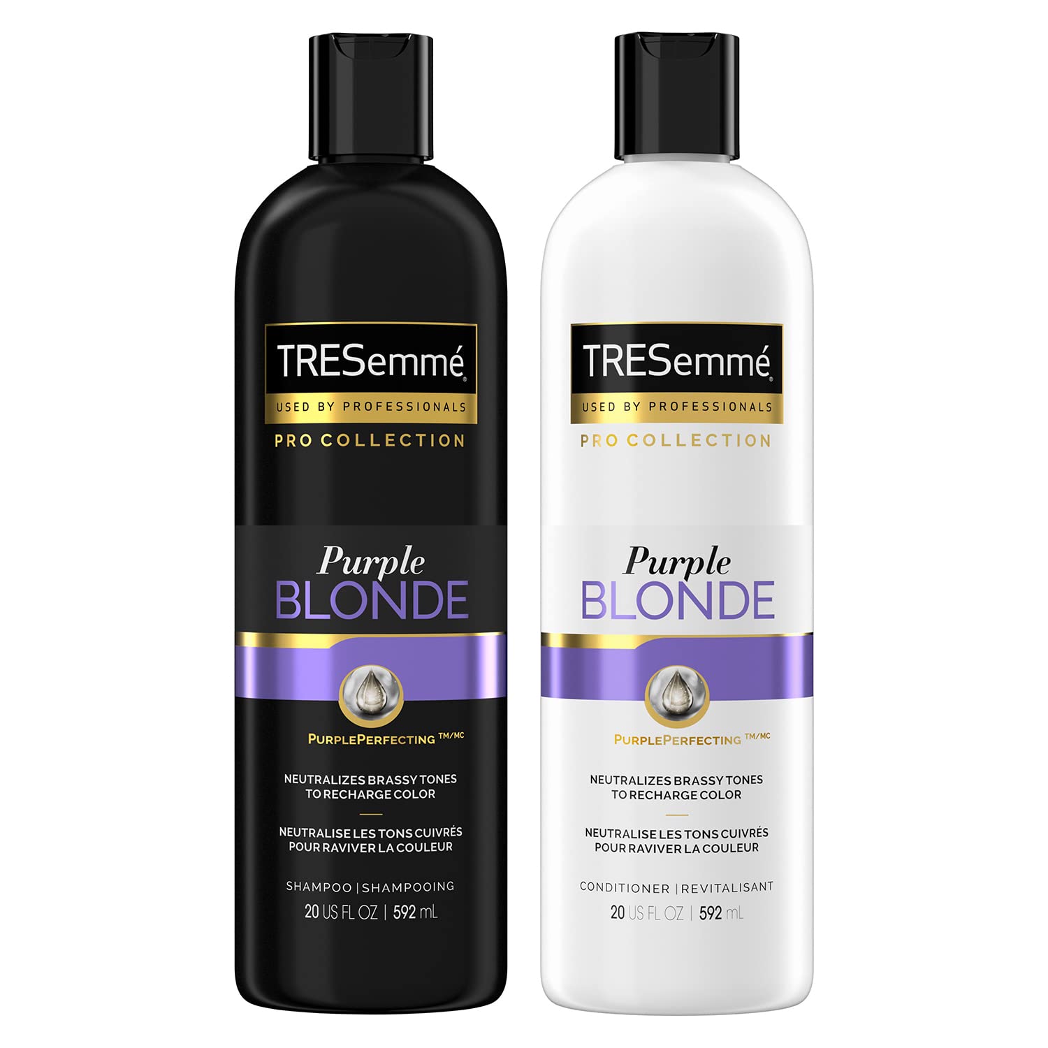 TRESemmé Purple Shampoo and Conditioner Set, Pro [...]