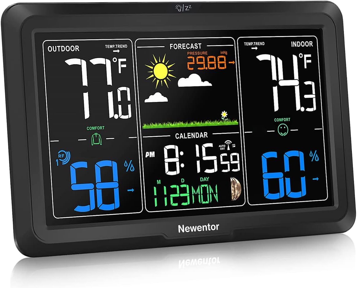 Newentor Weather Station Wireless Indoor Outdoor [...]
