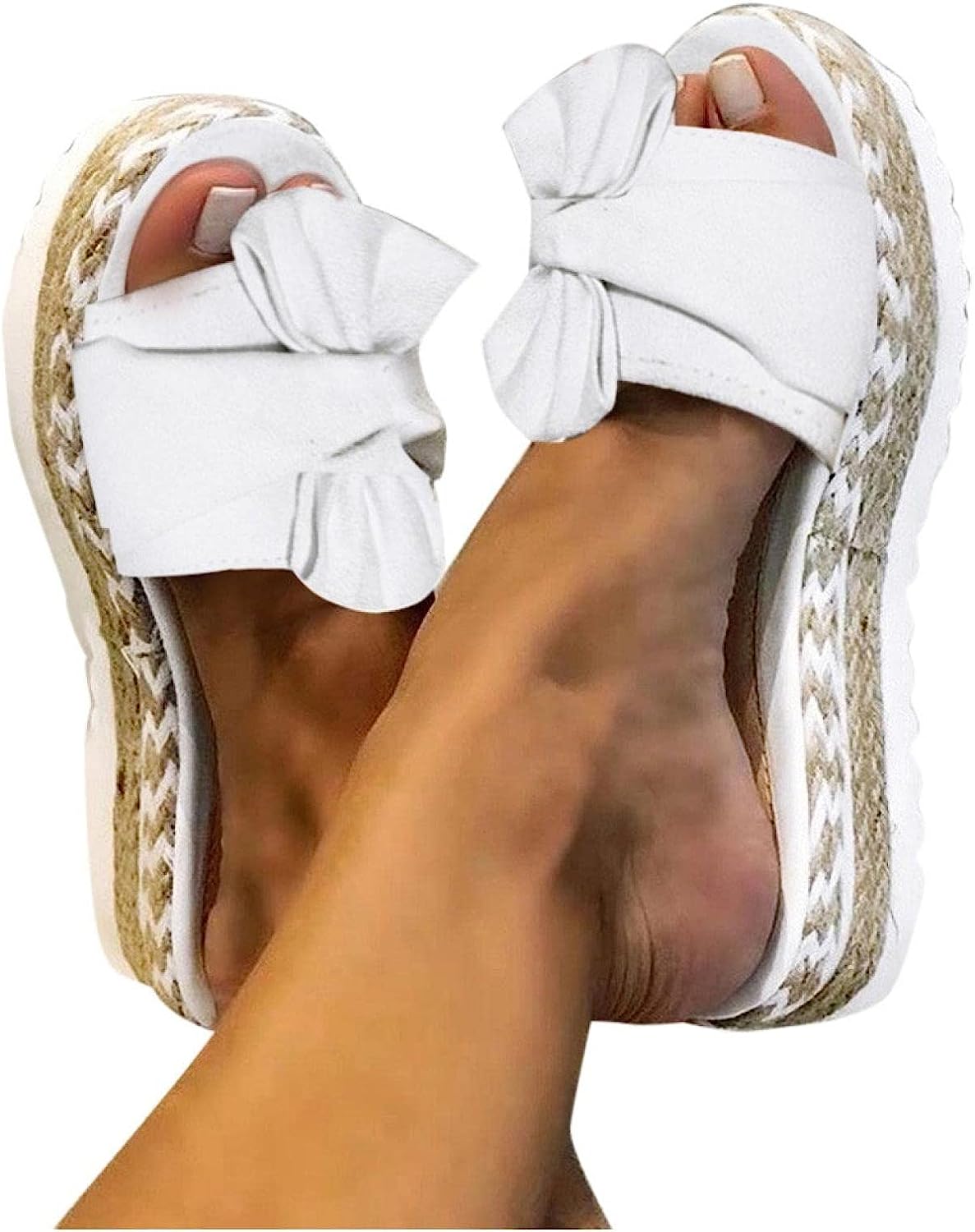 Hemlock Summer Flats Sandals Womens Peep Toe Sandals [...]