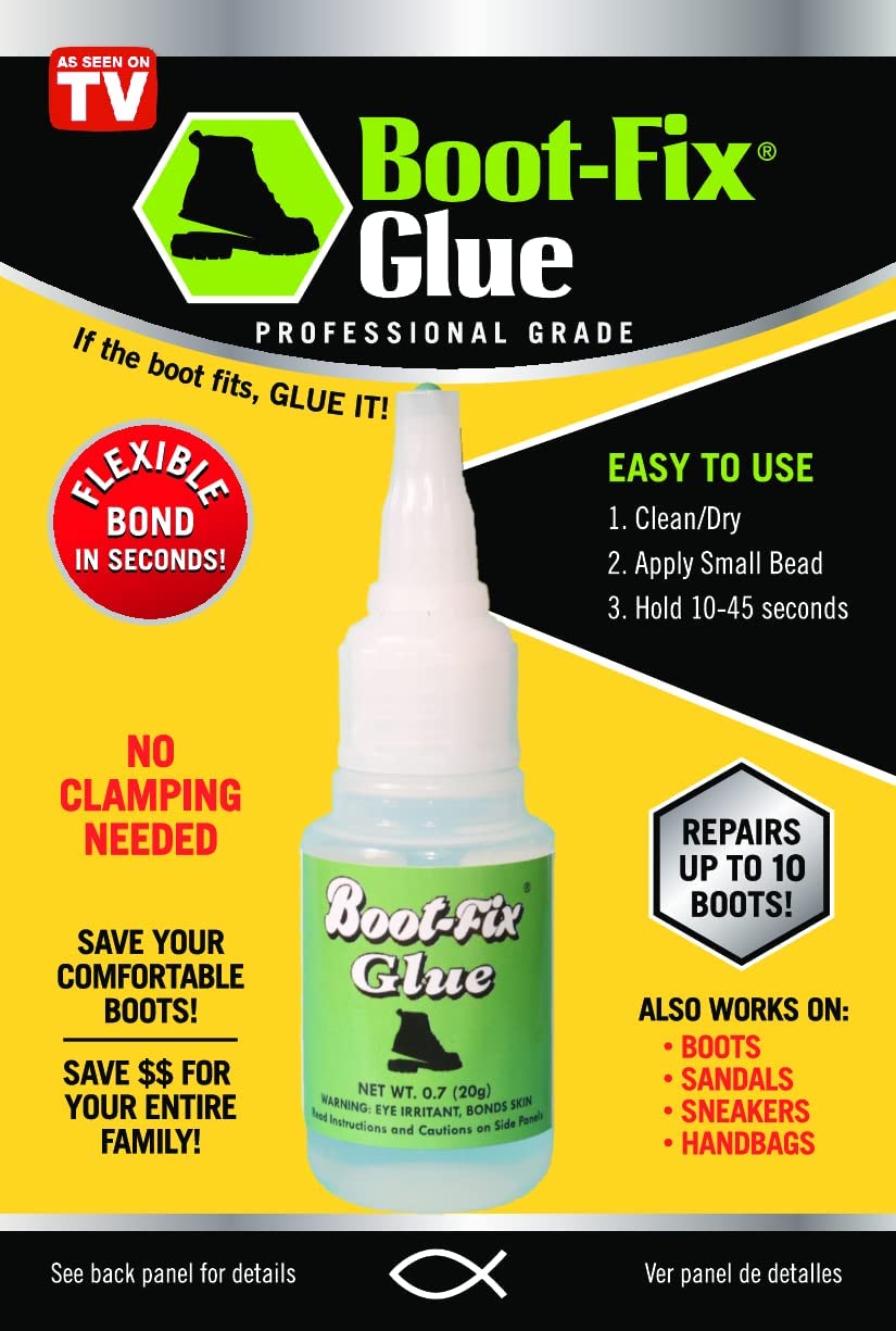 Boot-Fix Shoe Glue: Instant Professional Grade Shoe [...]
