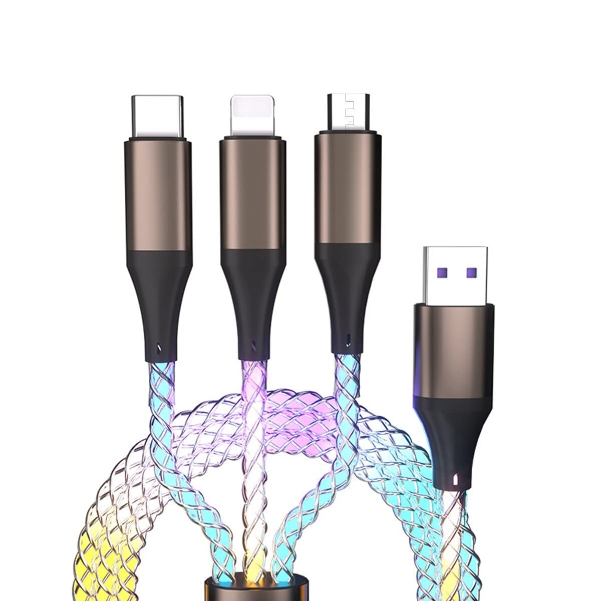 VicRole 3 in 1 Multi LED Charging Cable, Light Up [...]