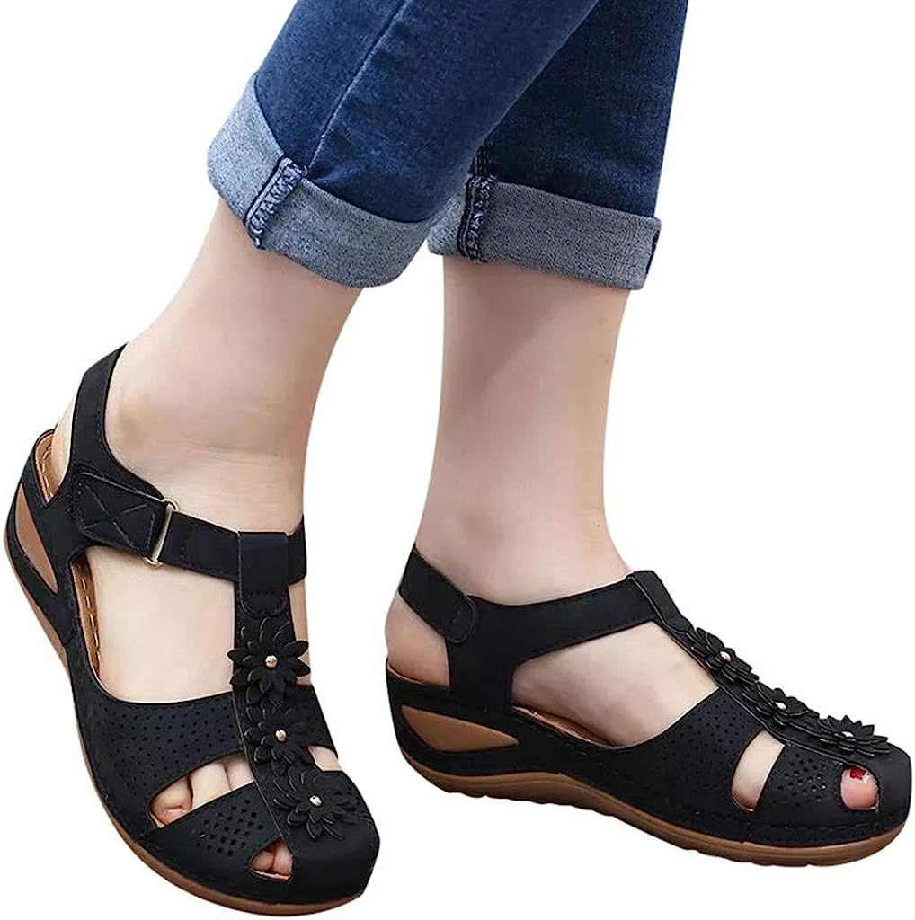 Sandals for Women Dressy Summer 2023 Women Closed Toe [...]