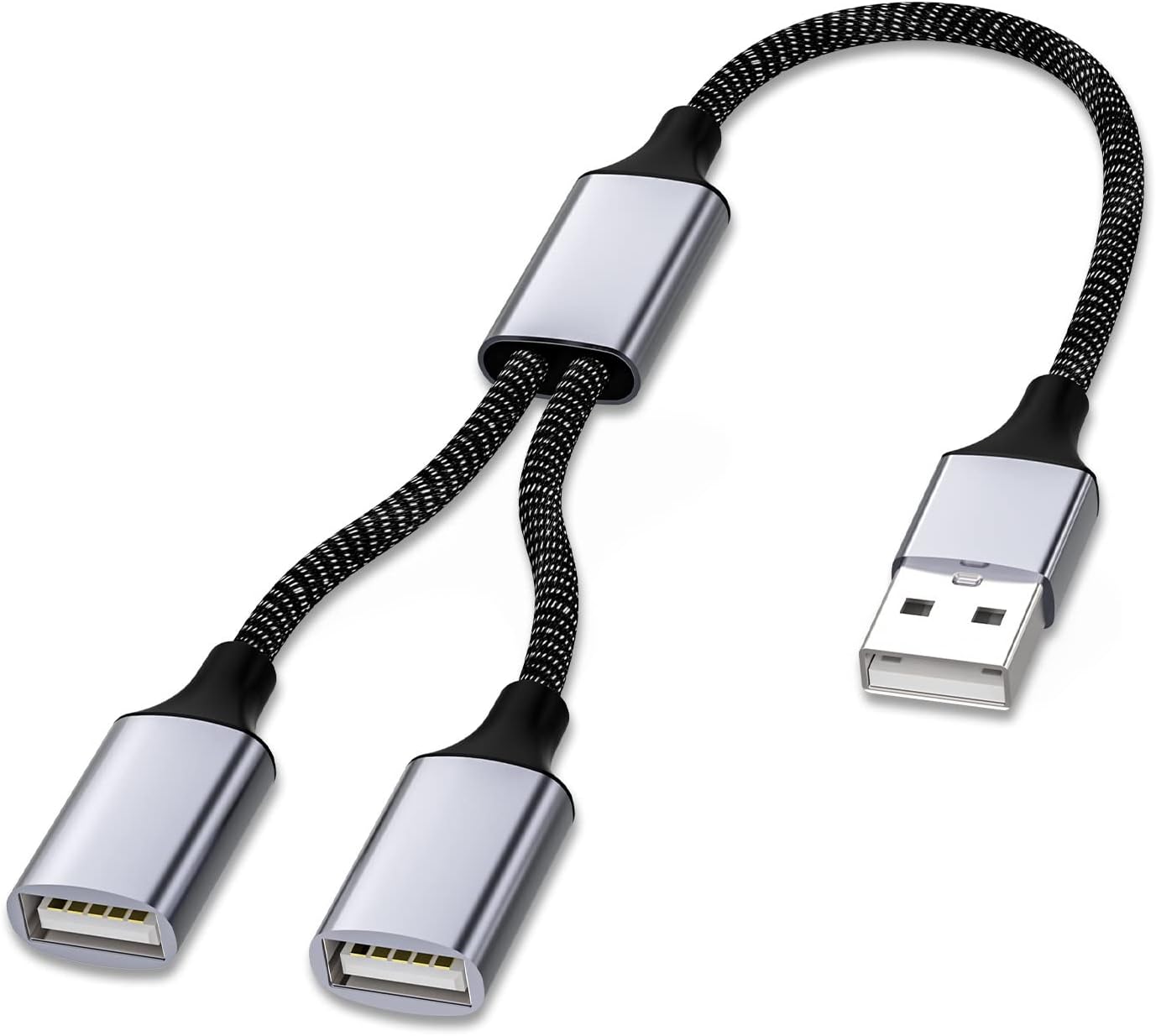 Jasput USB Splitter Cable,1 Male to 2 Female USB [...]
