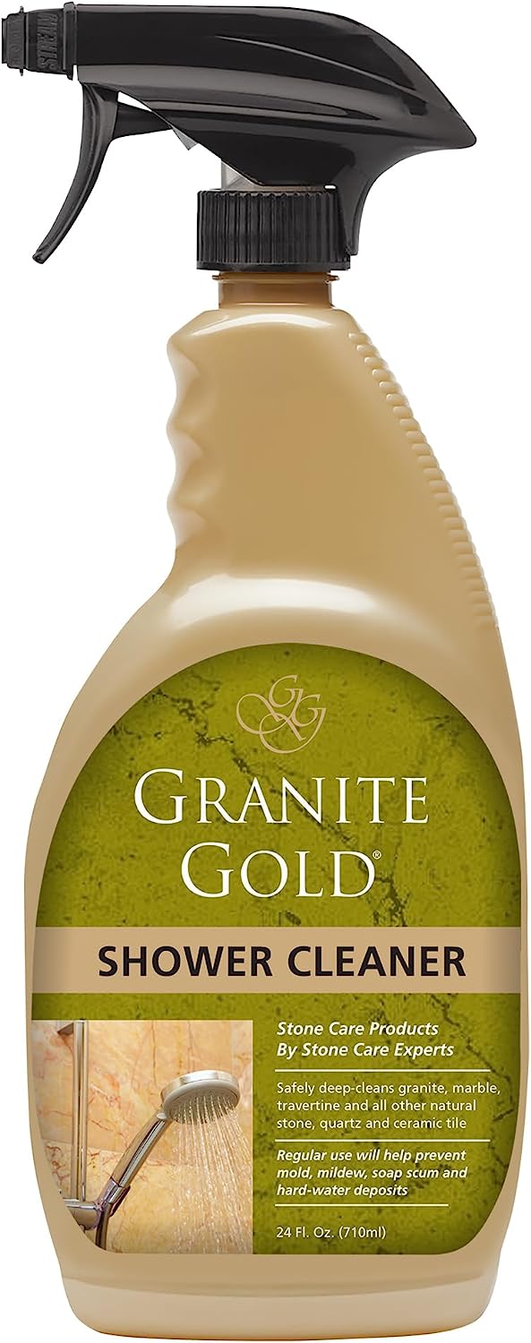 Granite Gold Shower Cleaner Spray for Quartz, Granite, [...]
