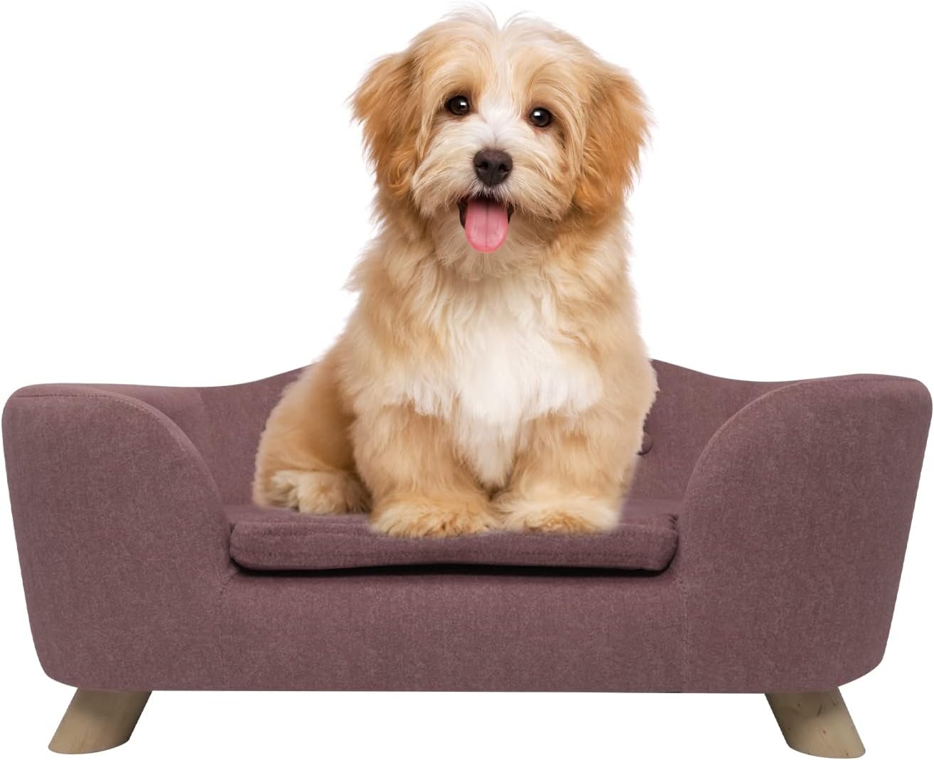 SHAVI Pink Dog Bed Pet Sofa Dog Couch for Small Pet [...]
