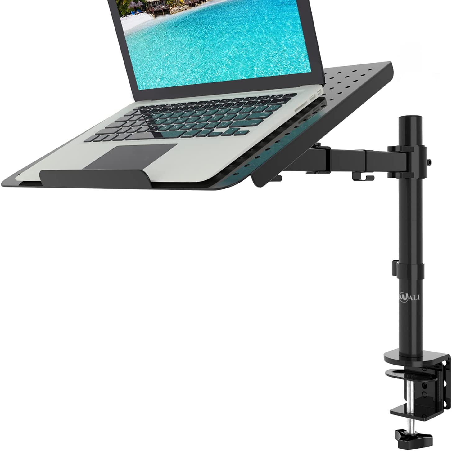 WALI Laptop Tray Desk Mount for 1 Laptop Notebook up [...]
