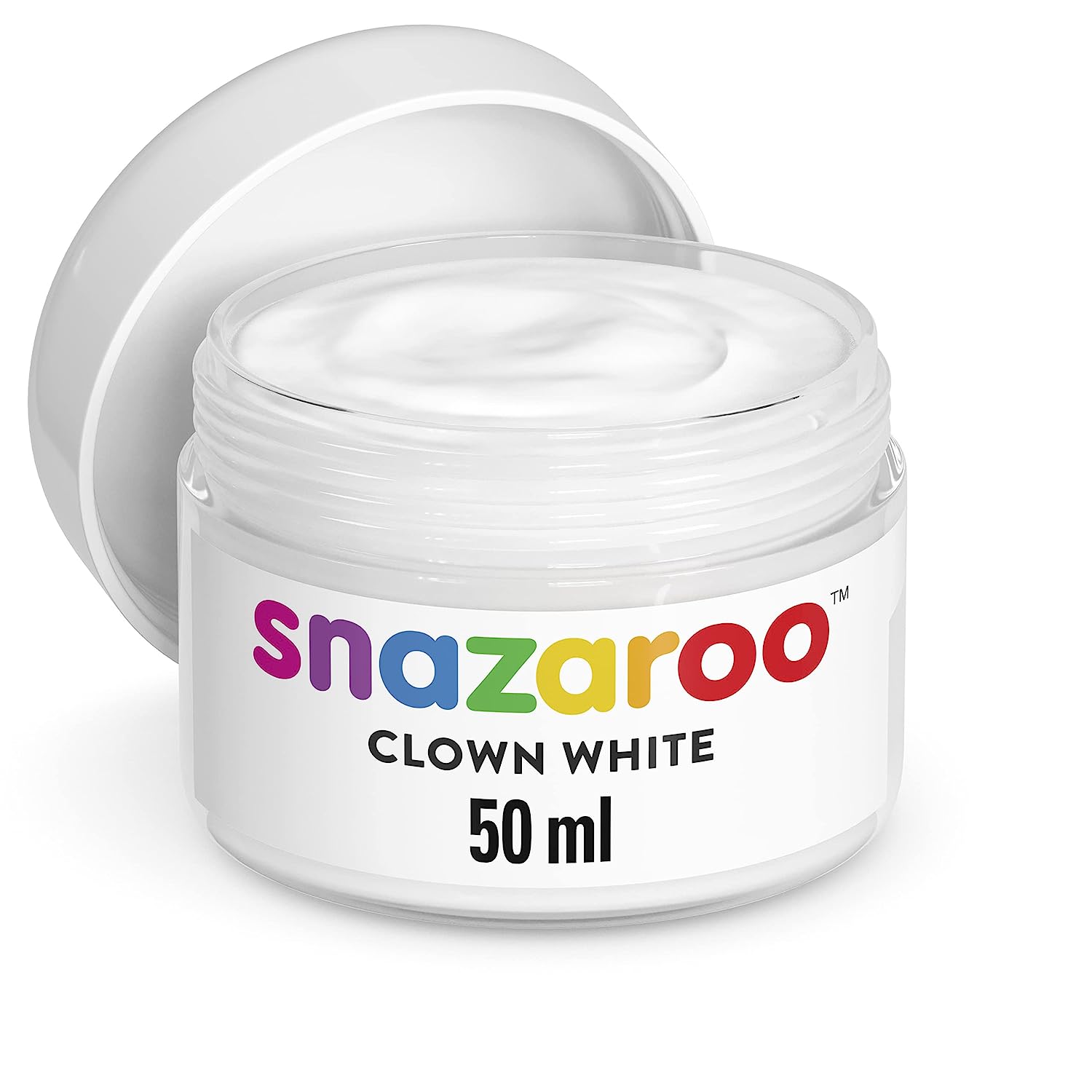 Snazaroo Face and Body Paint, Clown White, 50ml