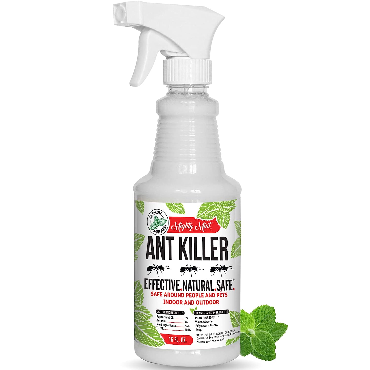 Mighty Mint - 16oz Natural Peppermint Oil Ant Killer [...]