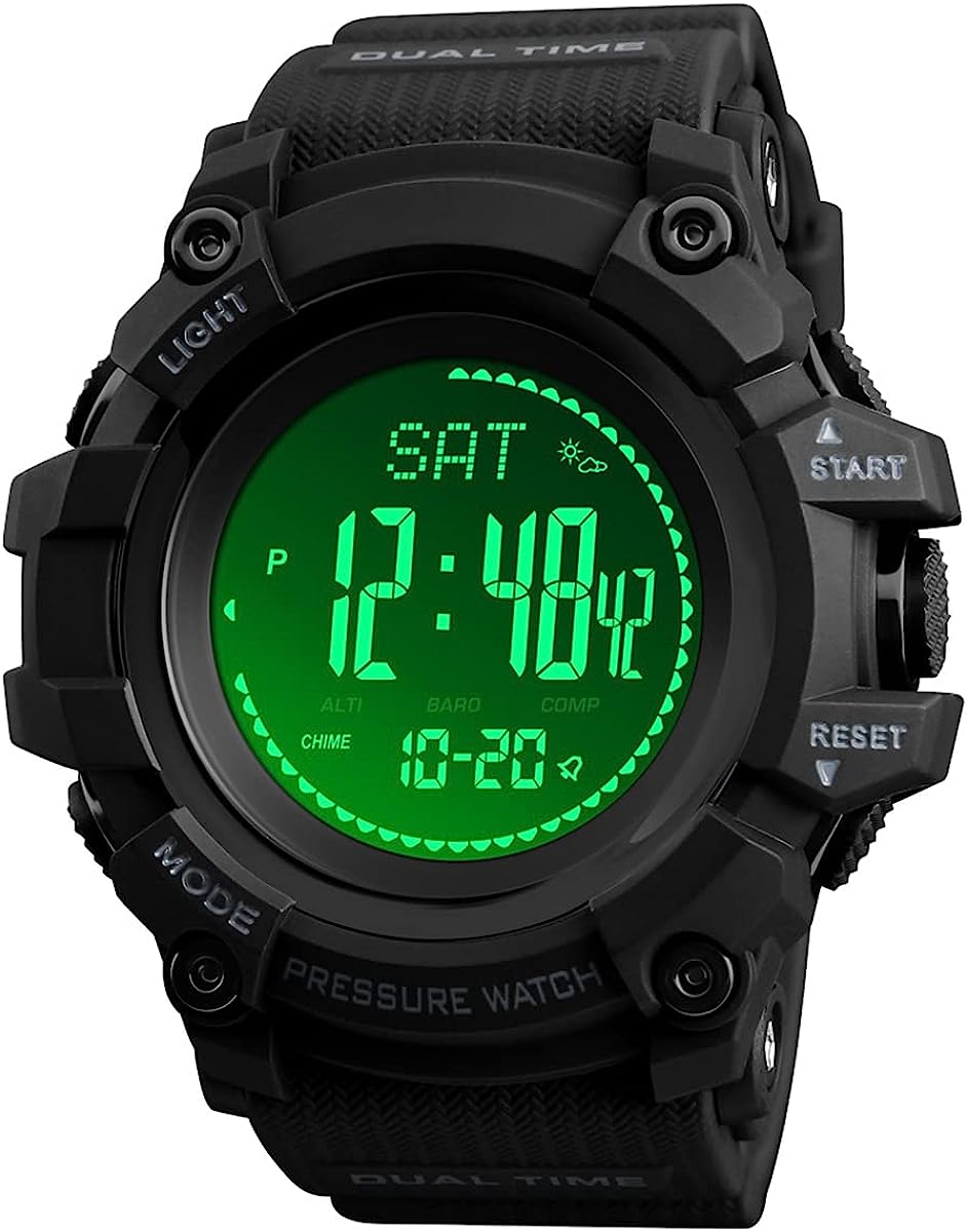 AOSLSI Watch Compass, Altimeter Barometer Thermometer [...]