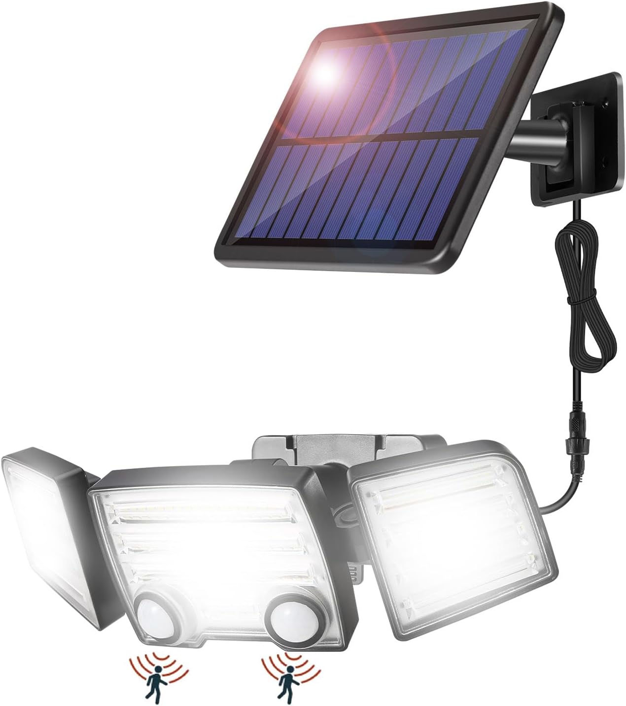 ALOVECO Solar Motion Lights Outdoor Waterproof Dual [...]