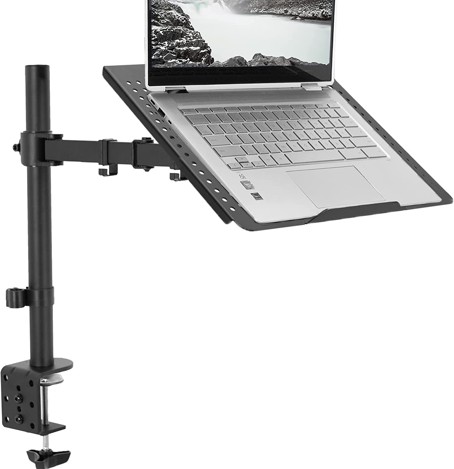 VIVO Single Laptop Notebook Desk Mount Stand, Fully [...]