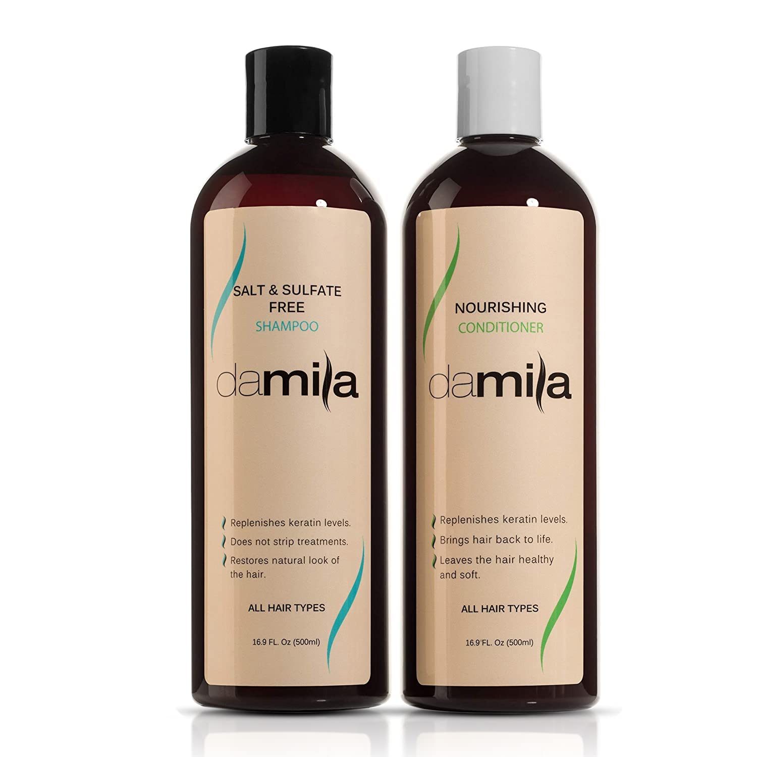 Damila Salt & Sulfate Free Shampoo & Conditioner for [...]