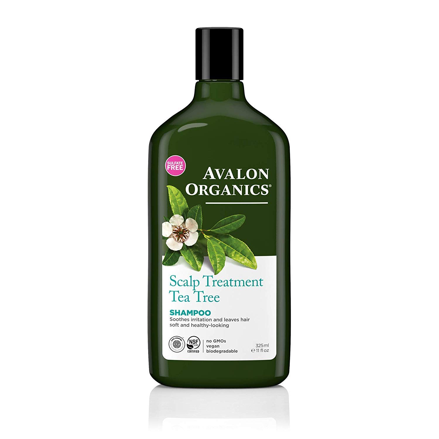 Avalon Organics Shampoo, Scalp Treatment Tea Tree, 11 Oz