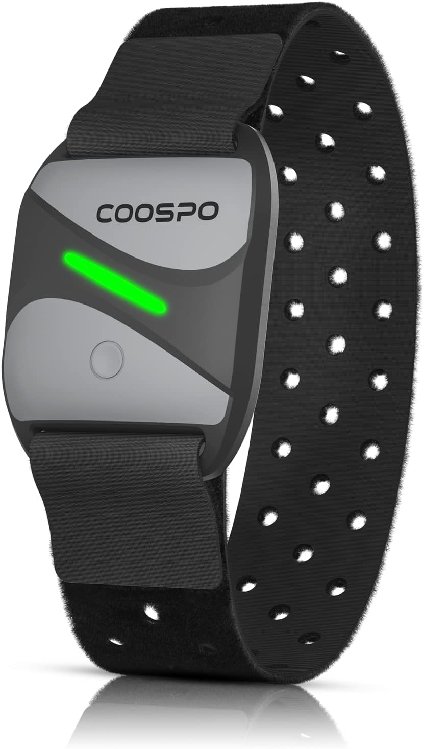 COOSPO Heart Rate Monitor Armband HW807, Bluetooth 5.0 [...]