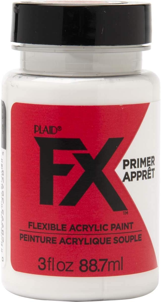 PlaidFX Paint Primer, 3 oz, Clear