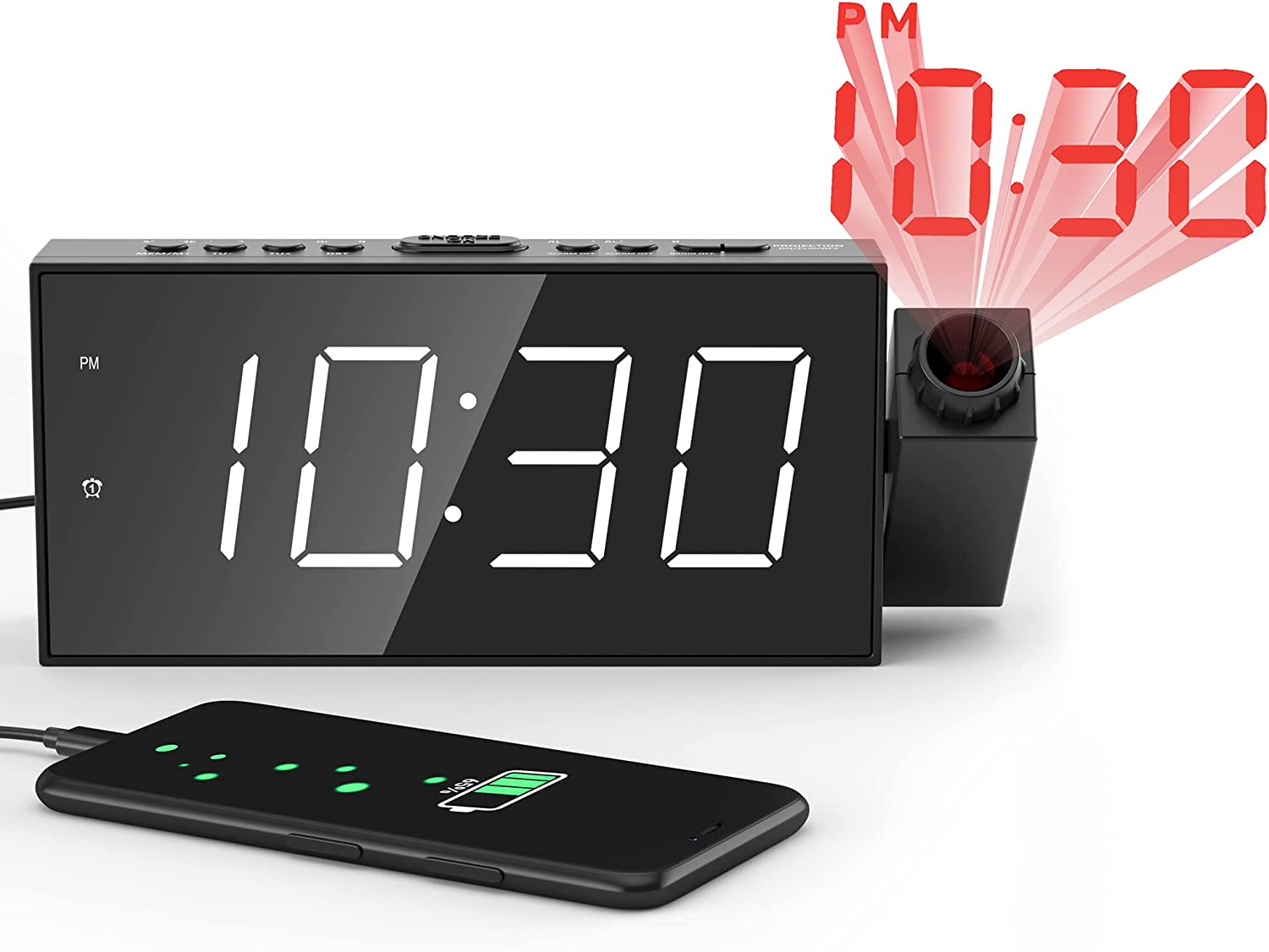 Projection Digital Alarm Clock for [...]
